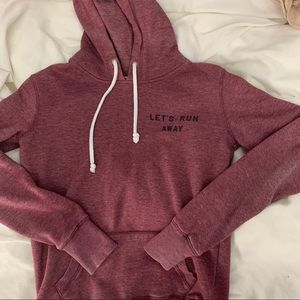 Cotton On Maroon Hoodie Size XS